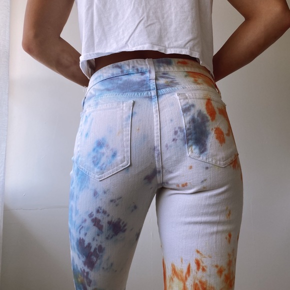 Joe's Jeans Denim - Joe’s Tye Dyed Skinny Jeans